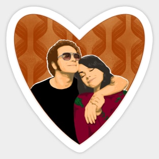 Jackie and Hyde That 70s Show Sticker